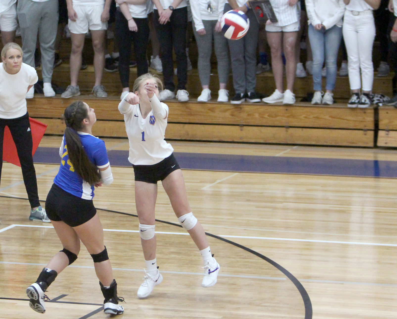 Eau Claire Immanuel Lutheran at McDonell volleyball 10-26-19